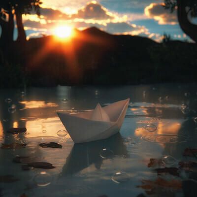 Paper boat
