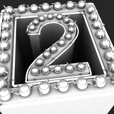"2" v kvadrate