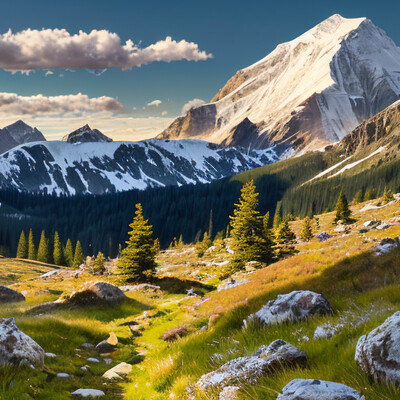 Mountain landscapes