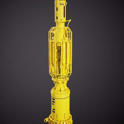 Offshore hydraulic pile driver