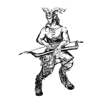 Satyr sketch