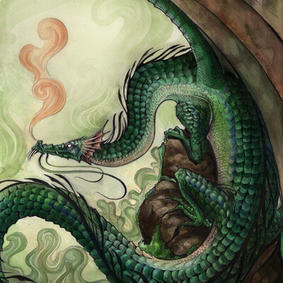 The green dragon