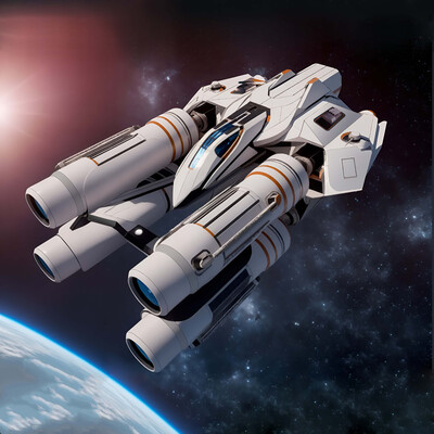 Torpedo bomber spaceship