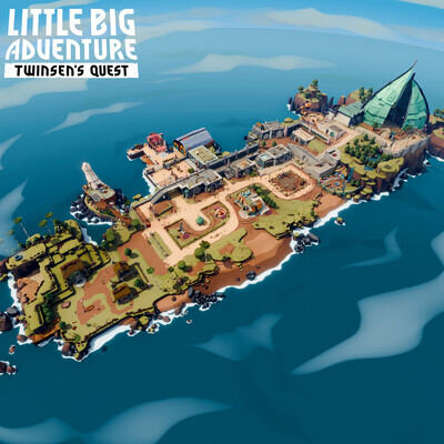 Little Big Adventure - Twinsen's Quest: Visualization of maps