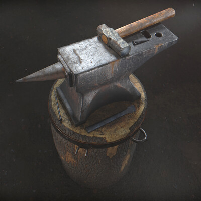 Blacksmith's workplace