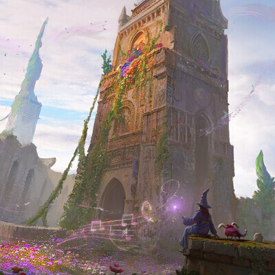 Jimenez Eugene / course "Environment Concept Art"