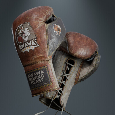 Boxing gloves "AWAWA"