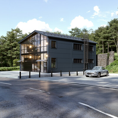 Office and Warehouse visualization project