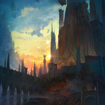 Kondratenko Anna / course "Environment Concept Art"