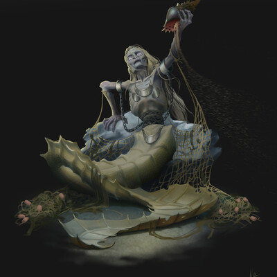 Hunger. Mermaid of the Apocalypse