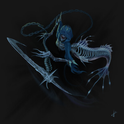 Death. Mermaid of the Apocalypse