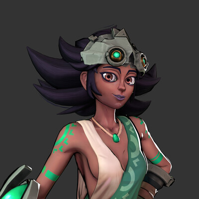3D Fantasy Huntress