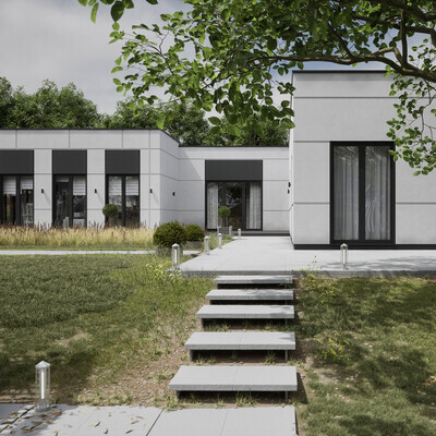 Exterior. Modeling and visualization.