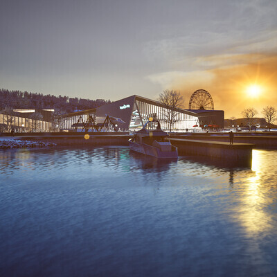 Archviz Unreal Engine 5.5. Murmansk.