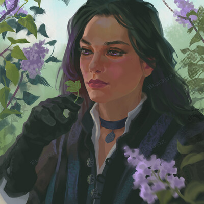 Spring romantic Yennefer