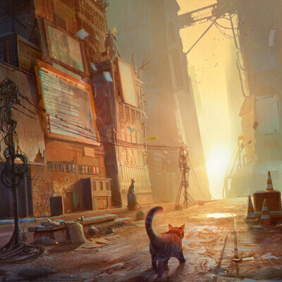 Ilyasova Alena / course "Environment Concept Art"