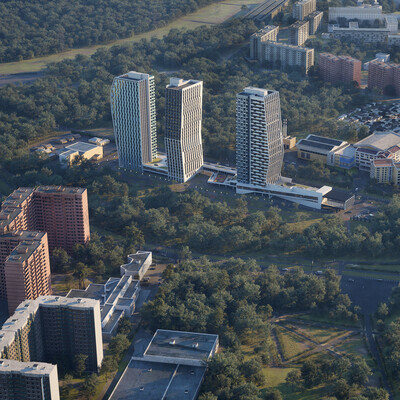 Residential complex in Moscow