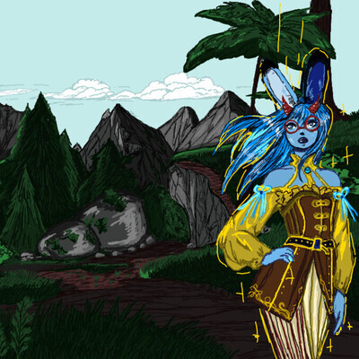 Mini arts of character. 2