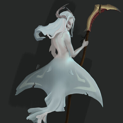 Death. Mermaid of the Apocalypse