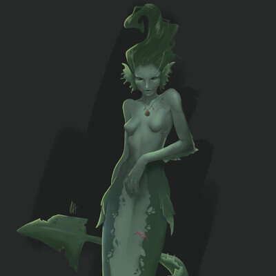 Plague. Mermaid of the Apocalypse