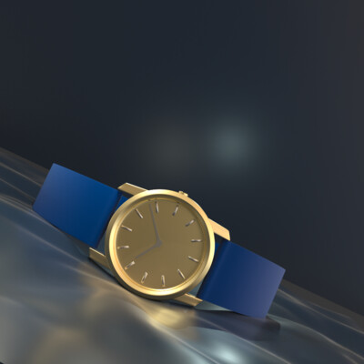 Procedural Watch Modeling — Houdini Practice