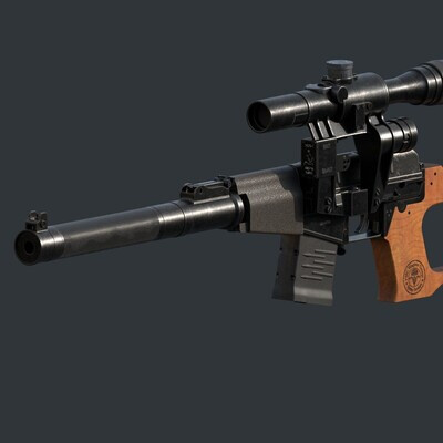 Sniper rifle Vintorez