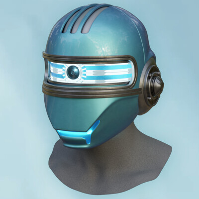 Superman robot 4 helmet for cosplay