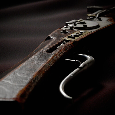 Wheellock arquebus