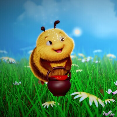 Cute Bumblebee
