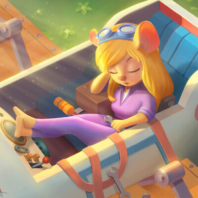 Vafina Guzel / course "Digital Illustration: character"