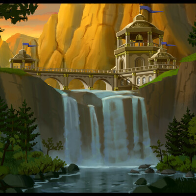 Mountain temple