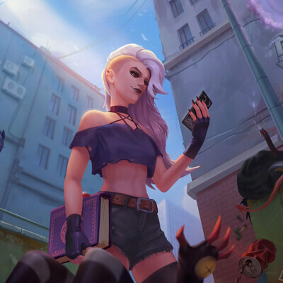 Bykova Ekaterina / course "Digital Illustration: character"