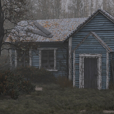 Abandoned Wooden House