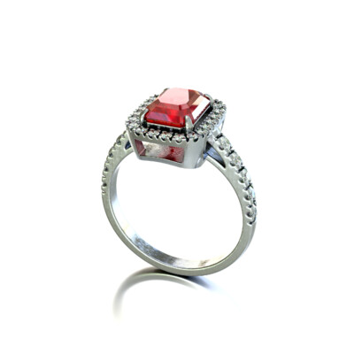 ring with gems