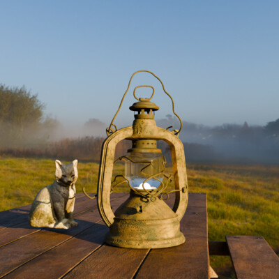 kerosene lamp