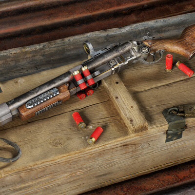 Double-Barrel Shotgun