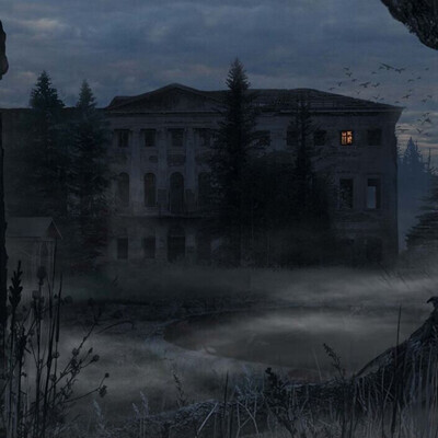 Nezeeva Asiya / course "Environment Concept Art"