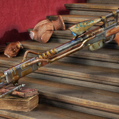 Dieselpunk Sniper Rifle
