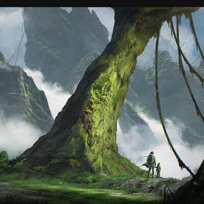 Kulakovskaya Anna / course "Environment Concept Art"