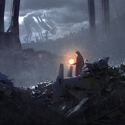 Loginov Maxim / course "Environment Concept Art"