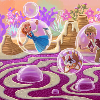 Fan art for the cartoon Hansel and Gretel