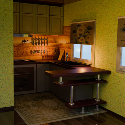 small kitchen