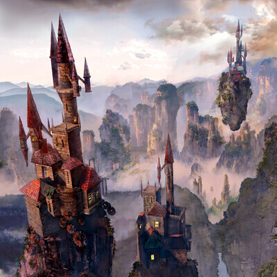 Kovaleva Daria / course "Environment Concept Art"