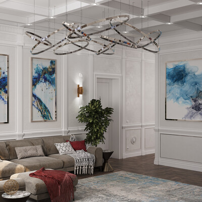 3D visualization of the living room