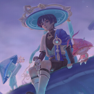 Soyankina Victoria / course "Digital Illustration: character"