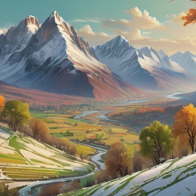 Mountain landscapes