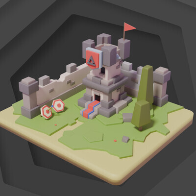 Gabdrakhimov Vlad / course "Blender basics"