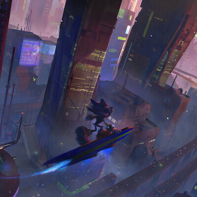Krutyshkina Anastasia / course "Environment Concept Art"