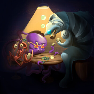 Underwater Gamblers