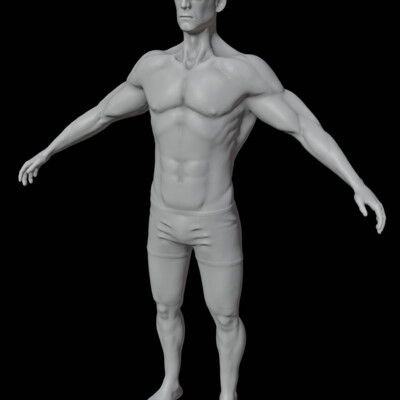 Sculpting practice - Human